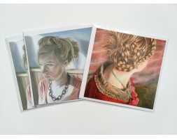 Fine Art Greetings Cards, set of 3