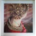 Girl with Plaited Hair, limited edition print 18" x 18"